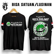 KAOS CUSTOM MAFIA SHOLAWAT bisa request nama kota bisa  Satuan /Lusinan Baju Kaos Pria | kaos terbar