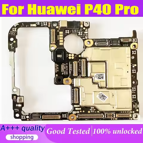 Original Unlocked New For HUAWEI P40 Pro Motherboard 128GB 256GB 512GB With Full Chips Logic Board M