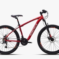 Paling dicari Sepeda gunung 27.5 inch mtb frame alloy dewasa wimcycle - Merah