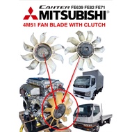 MITSUBISHI CANTER FUSO 5.2cc DIESEL ENGINE MODEL 4M51 FAN BLADE WITH CLUTCH (1set) USED JAPAN HALFCU