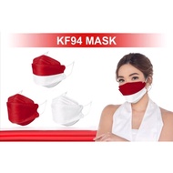 MERAH PUTIH Red and white kf 94 mask/ Red and White Duckbill Mask / 4 Play Mask / August 17 Mask ((A