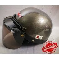 helmet sgv*mhr helmet*fullface helmet* cool staff hot new helmet helmet sgv Grey MHR Half Cut Helmet / MHR 3 Helmet KYT