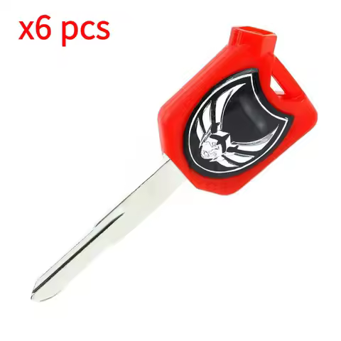 6PCs blank key motorcycle replace uncut keys for Honda scooter magnet anti-theft lock Airblade lead 