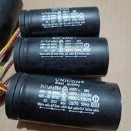 MESIN 4-Wire Washing Machine Capacitor CBB60 4uf+10uf 4uf+12uf 5uf+ 12uf 6uf+12uf +5% 50/60hz 450VAC