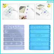Alia DIY Bookmark Resin Mold Bookmark Silicone Molds Jewelry DIY Craft Clear Molds