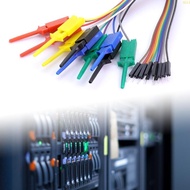（High discounts）Alittle1.my 20cm 10PIN Hook Clip Line Kit  Efficiency Analyzing Cable Test Analyzing