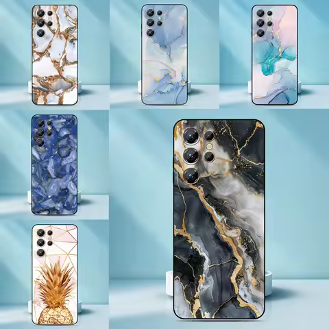 Design Marble Phone Case For Cubot A40 X100 A20 A10 Max 5 3 P80 P50 X70 X50 Note 60 50 21 J7 Power C