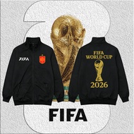 HOT World Cup Hoodie Sports Shirt M-3XL Zipper Hoodie Football Shirt Unisex Sun Protection Printed #