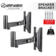 Speaker Bracket/ Wall Mount/ Speaker Wall Bracket with Wall plug1 Pair