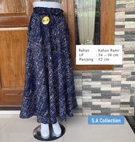 ROK PAYUNG KOTAK FLANEL/ ROK PAYUNG/ ROK MOTIF/ ROK LEBAR/ FASHION WANITA/ ROK UMBRELLA/ MAXI SKIRT