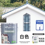 Sơn tường ngoại thất sơn latex paint-1kg chống thấm và chống nắng (Màu Trắng)