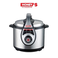 Nồi áp suất điện Honeys -P18 - tiết kiệm thời gian nấu dễ sử dụng dễ vệ sinh tiện lợi - 5 lít