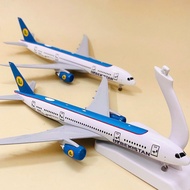 UZBEKISTAN AIRWAYS Boeing B777-8 aviation brand, high-quality powder-coated, beautiful, 1:400 scale 