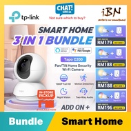 TP-LINK Smart Home Bundle Tapo Series [ Smart Bulb - L510E/L530E ] [Smart Plug - P100/P110] [PTZ Cam