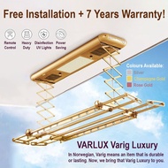 Auto Laundry Rack System w Fans/UV Lights-FREE INSTALLATION and 7 YEARS WARRANTY (VL130UF)