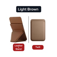 LionShield Premium Leather Magnetic Wallet Card Holder with Stand Compatible with iPhone 17/16/15/14