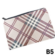 Colorful Zipper Bag Size B5 / Zipper Folder / Zipper Bag / Zipper Bag