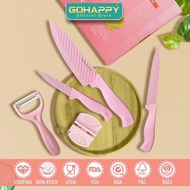 5 PC DIAMOND KNIFE SET GOHAPPY GHX65