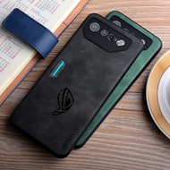 Leather Case For Asus ROG Phone 7 6 smooth feel durable phone cover for asus rog phone7 case