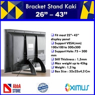 Bracket TV Stand Kaki TV 22 24 32 40 42 43 Inch coocaa TCL LG Sony Samsung Sharp Panasonic Xiomi DLL
