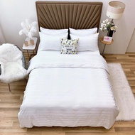 [3-star hotel 3F striped Cotton] Luxurious, polite, classy 4-piece bedding set (quilted blanket), di