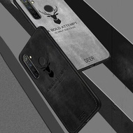 Armor Deer Canvas Jeans Case For Realme 5 Pro