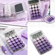 Kellnny Cute 10 Digit Large LCD Display Calculator Mechanical Switches Calculator