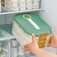 Home Frozen Dumpling Storage Box Multi-Layer Freezer Food Storage