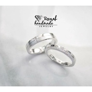 cincin perak silver handmade cincin tunangan cincin couple perak