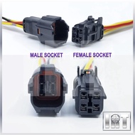 4 Pin Oxygen Socket EV6 Naza Kia Rondo Sensor Connector Soket Enjin Kereta Wire Wiring