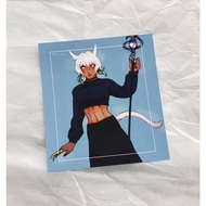 Final Fantasy XIV Y'shtola Print FFXIV FF14