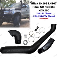 Vehicle Snorkel Kit For Toyota Hilux SR SR166 LN166 LN167 LN172 LN176 KDN165 KDN166 KDN190 Diesel 19