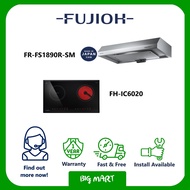 FH-IC6020 &amp; FR-FS1890R-SM  FUJIOH HYBRID HOB WITH SLIM HOOD