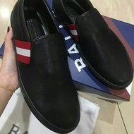 Sepatu Bally Slip On kualitas Mirror LV, Pria