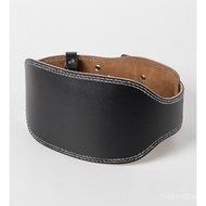 Professional Leather Squat Belt Fitness Waist Support Belt Weightlifting Deadlift Fitness Waist Belt