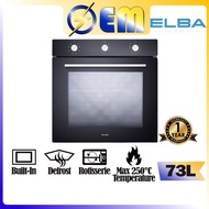 73L ELBA Built-In Big Oven Ketuhar | Quick Defrost | EBO-M7388(BK)/EBO-H7310TFT(BK)