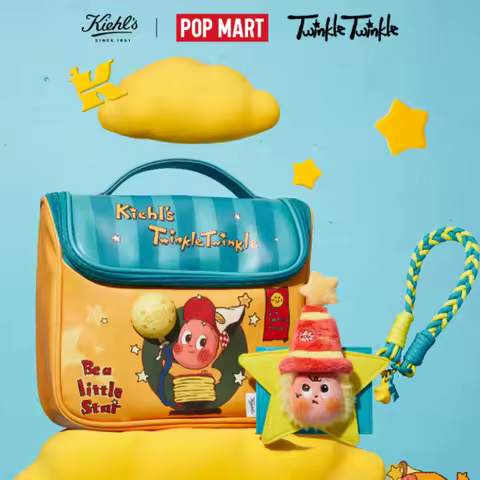 NEW POP MART Twinkle Twinkle Series Makeup Bag Co-branded Blind Box Guess Toys Bag Figurines Mystery