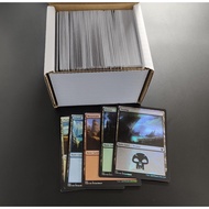 MTG FOIL Basic Lands in storage box