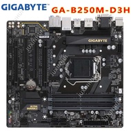 【Used】Gigabyte GA-B250M-D3H B250M-D3H B250 GA-B250-D3A Desktop Mainboard LGA 1151 DDR4 B250M-D3H Int