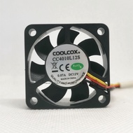 Coolcox CC4010L12S 4010 3-Wire DC12V Oily Silent Fan 4CM cm