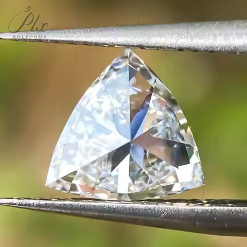 2.02CT Lab Grown Diamond TRILLION shape E Color VVS2 Clarity HPHT CVD IGI Certificate Hochwertiger S