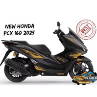 HONDA Motorcycle body stickers PCX 160 2025 body striping PCX 160 2025 motorcycle variations PCX 160