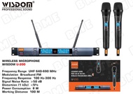 MIC WIRELESS WISDOM U200 / U 200 / U-200 HANDHELD MICRIPHONE ORIGINAL GARANSI