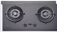 ELBA GAS HOB EGH-Q8622D(GR) 2BURNER 5.5KW 78CM HOB LINK TECHNOLOGY