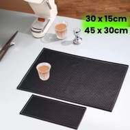 Rubber Bar Mat 30x15cm 45x30cm Premium Anti-Slip Rubber Bar Mat for Specialized Hairdressing Tools