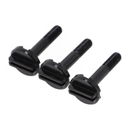 3pcs Black Blade Backing Pad Screw for Milwaukee 06750025 Metal Material