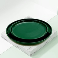 by Belle Oriental Jade Ceramic Dinner Plate 8" & 10''