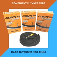 RACE 28 700C 20-25C 42MM CONTINENTAL INNER TUBE PRICE