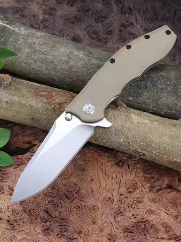 ZT.Knife 0562 Ball Bearing Folding Pocket Knife G10 Handle Multifunctional Survival Hunting Camping 