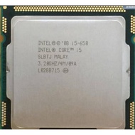 Intel Core I5 650 Socket 1156 Processor Core I5 Processor Removed Original Version